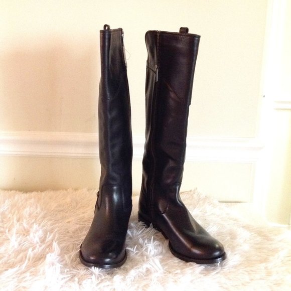 Frye Melissa Button Side Zip Tall Boots